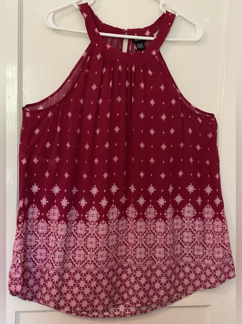 TORRID Neckline Geometric Halter Top